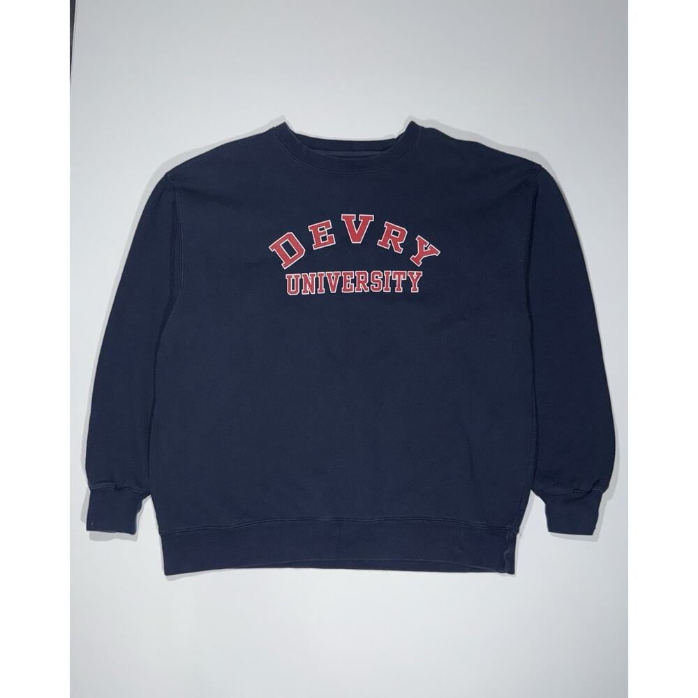 Vintage Jansport Devry University Institute Of Technology Crewneck Size Large